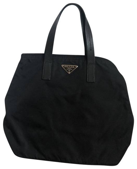Prada Shoulder Black Nylon with Dust Messenger Bag