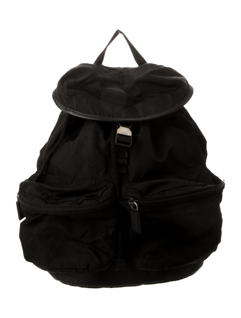 Prada Tessuto Black Nylon Backpack