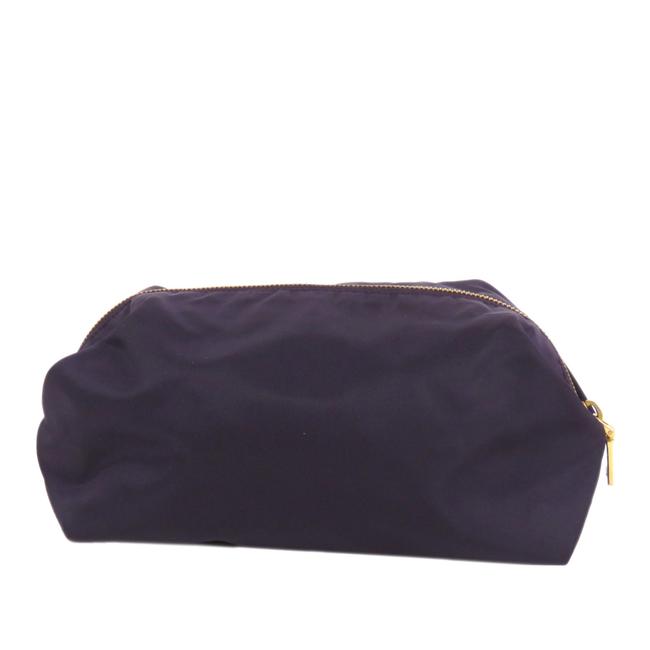 Prada Tessuto Pouch Purple Nylon Wristlet