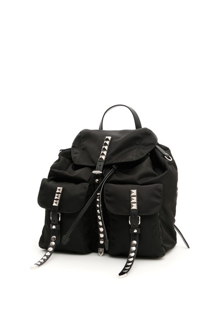 Prada Vela Black Backpack