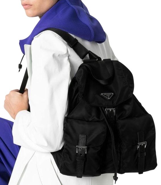 Prada Vela Nero Backpack