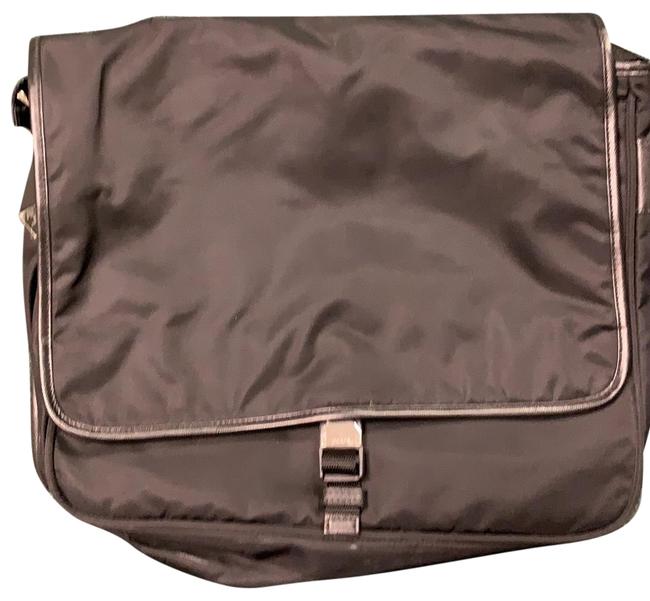 Prada Vela Sport BlackNero Tessuto Messenger Bag