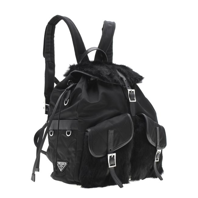 Prada Zainetto Black Nylon Backpack