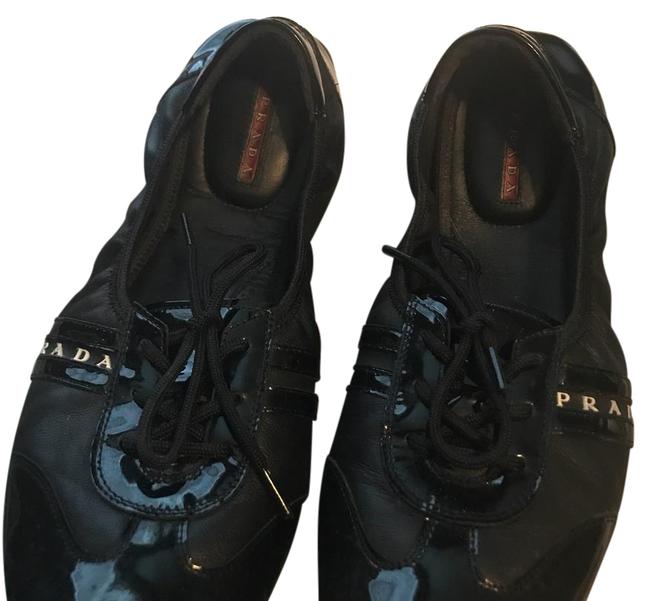 Prada Black Ballet Sneakers Pumps