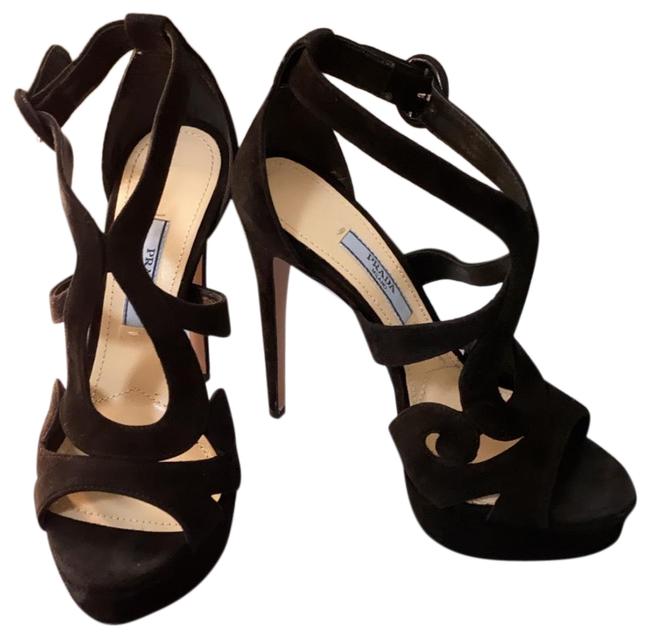 Prada Black Calzature Donna Heels Pumps