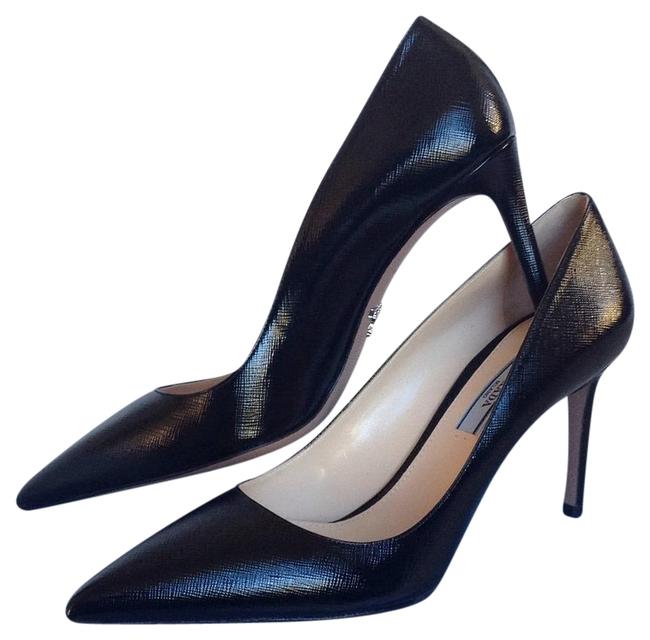 Prada Black Calzature Donna Pointy Pumps