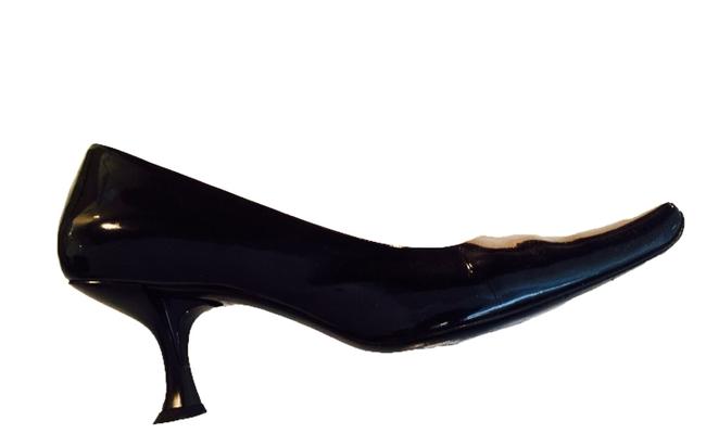 Prada Black Patent Lux Soft 8104 Pumps