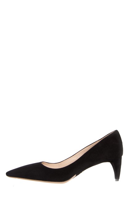 Prada Black Suede Heels Pumps