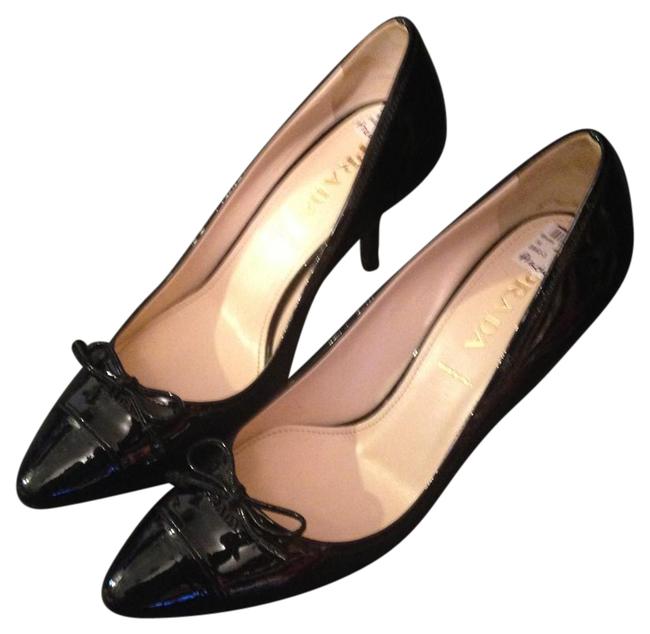 Prada Black Women Pumpsprada Patent Pumps