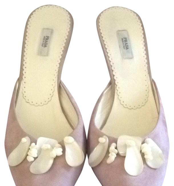 Prada Blush MulesSlides