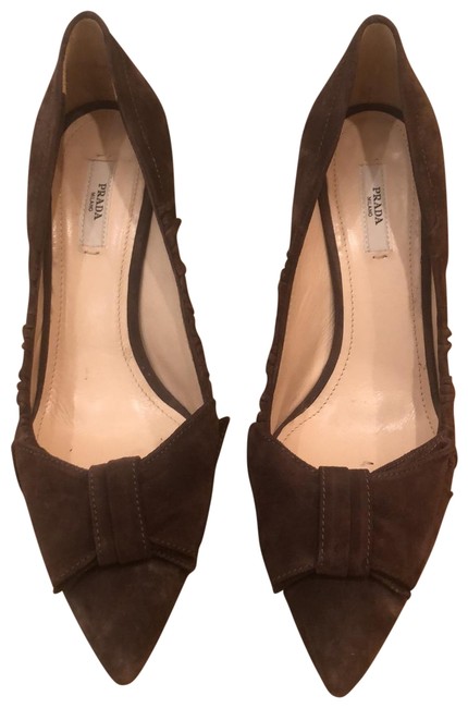 Prada Brown Xxx Pumps