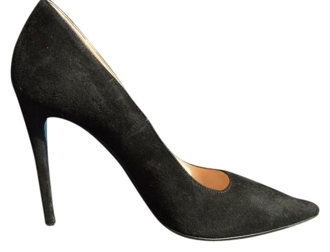 Prada Calzature Donna Basic Black Suede Pumps