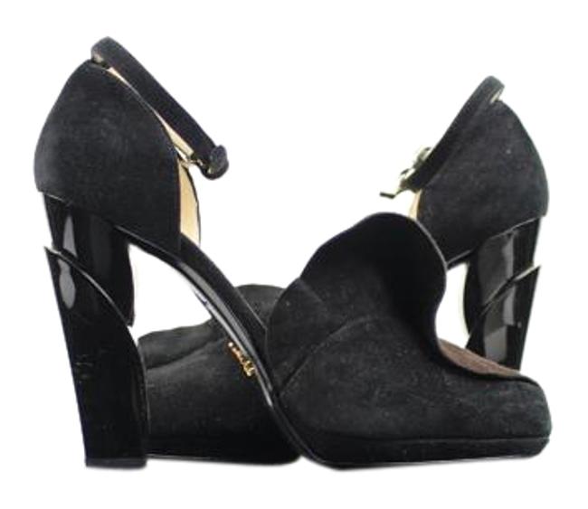 Prada Camoscio Bicolo 1p733a 93pra610 Pumps