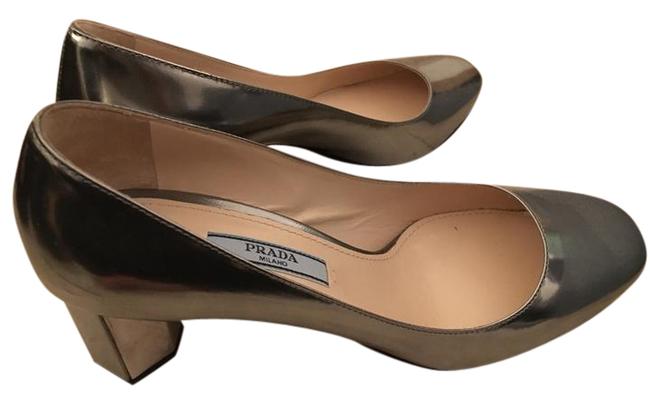Prada ChromeCromo Calzature Donna In Pumps