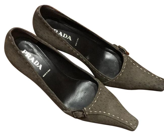 Prada Fumo Grey Calzature Donna Pumps