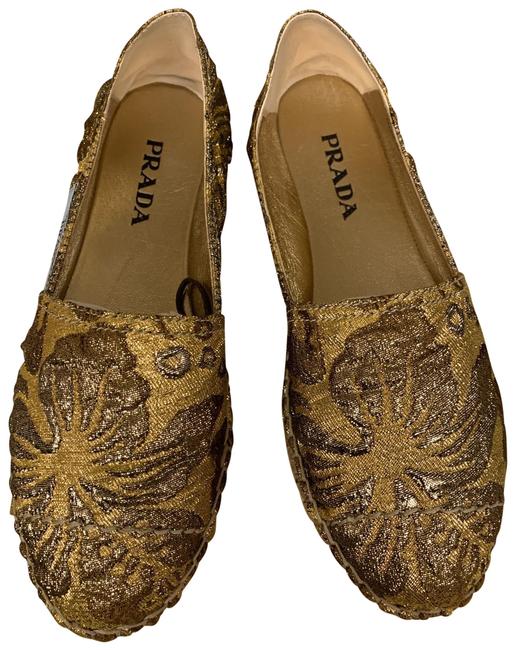 Prada Gold Calzature Donna Pumps