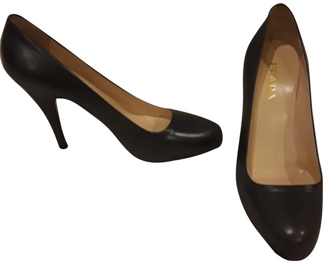 Prada Gray Mordore Pumps