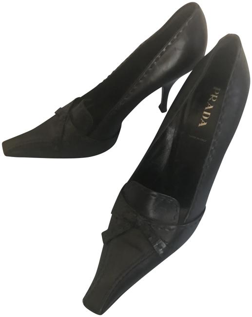 Prada Grey Pumps