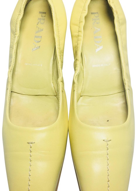 Prada Lemon Pumps
