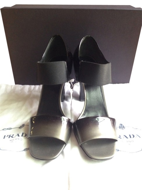 Prada Nero silver Calzature Donna Pumps