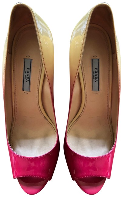 Prada Ombre BeigePink Pumps