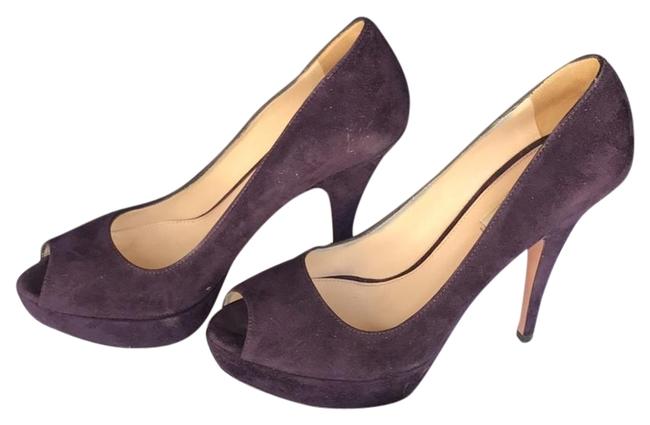 Prada Purple Camoscio 3 Pumps