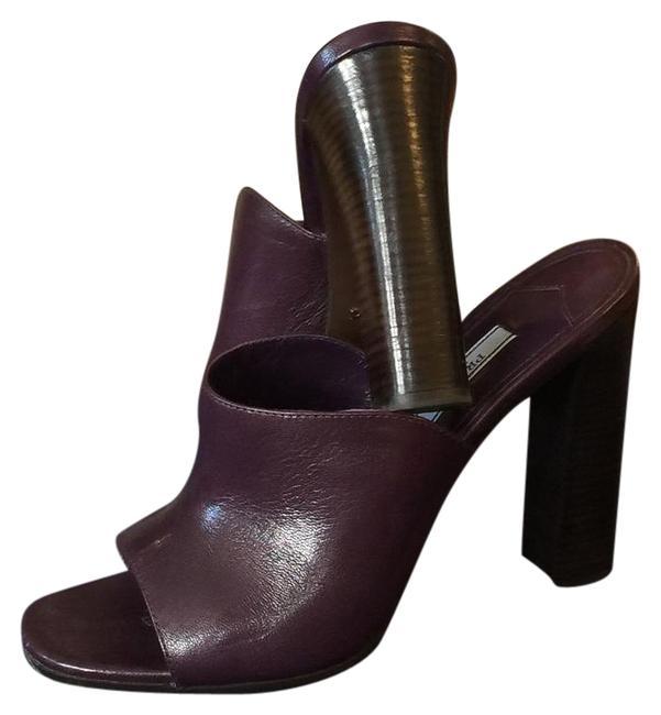 Prada Purple Made In Italy MulesSlides