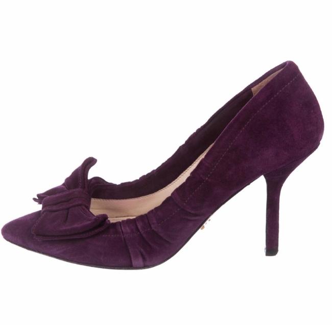 Prada Suede Pointed Pumps