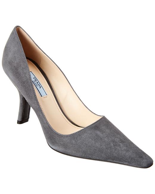 Prada Suede Pointy toe 1i718l 008 F0308 090 Pumps