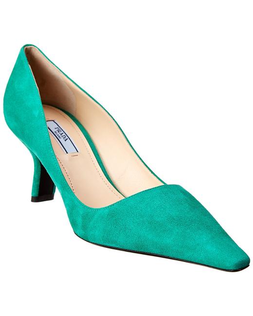 Prada Suede Pointy toe 1i718l 008 F077u 065 Pumps