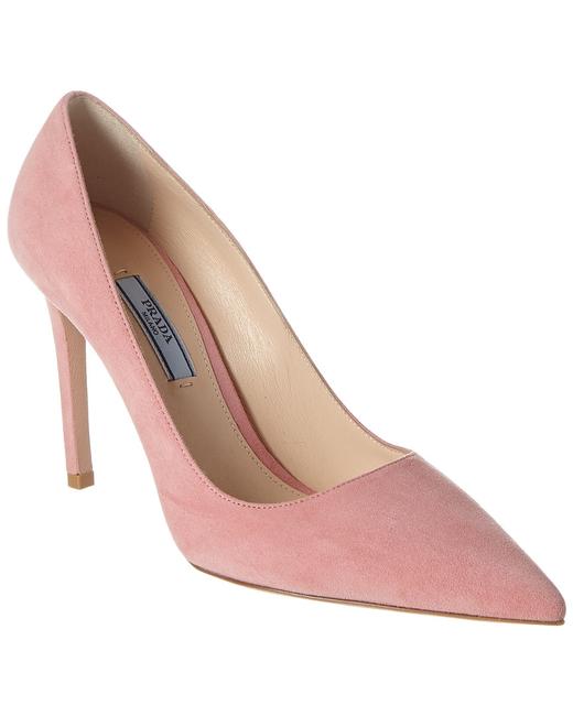 Prada Suede Pointy toe 1i834i 008 F0025 100 Pumps