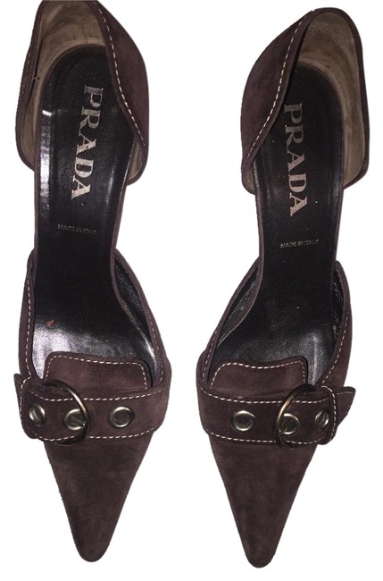 Prada Suede Pumps