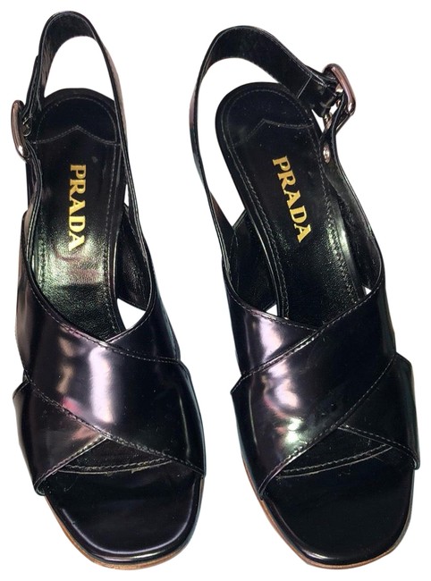 Prada Black 1x543f Sandals