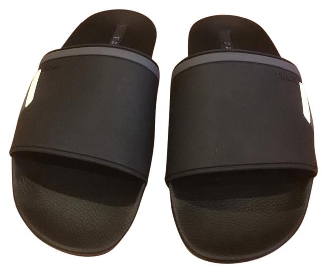 Prada Black Men Sandals