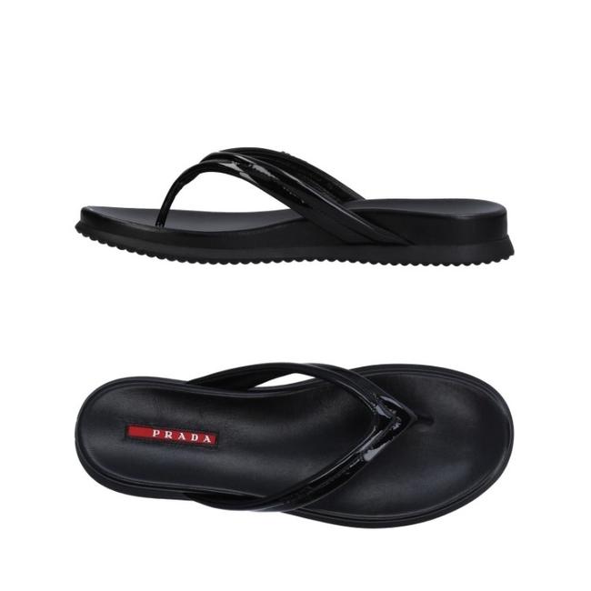 Prada Black New Sandals