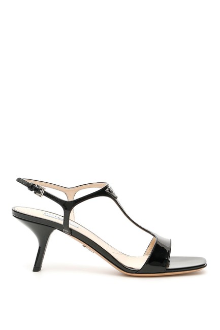 Prada Black Sn America Sandals