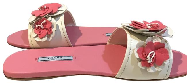 Prada Blanco + Beco 1xx323 Sandals