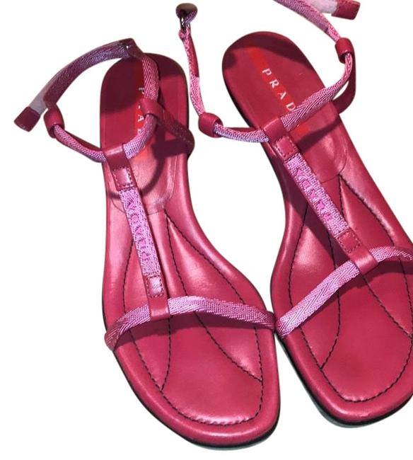 Prada Fuschia Calzature Donna Sandals