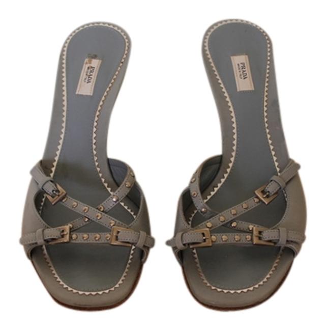 Prada Light Blue Sandals
