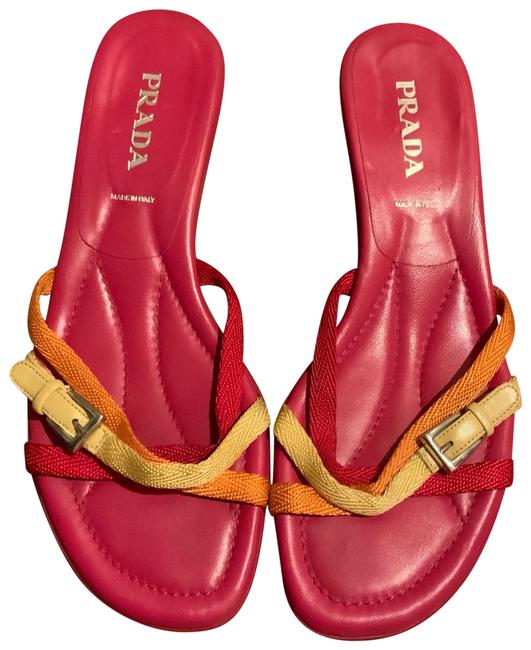 Prada Pink Made In Italy Sandals