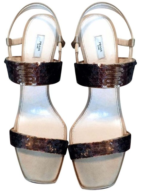 Prada Sparkly Sandals