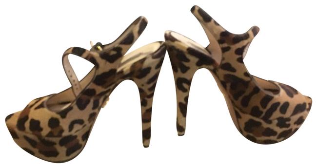 Prada Animal Print Platforms