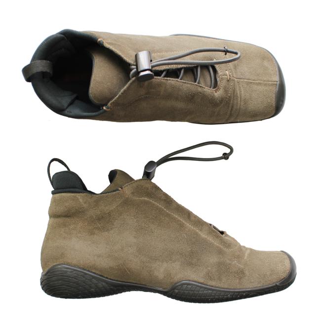 Prada Beige Sport Toggle Loafers Sneakers