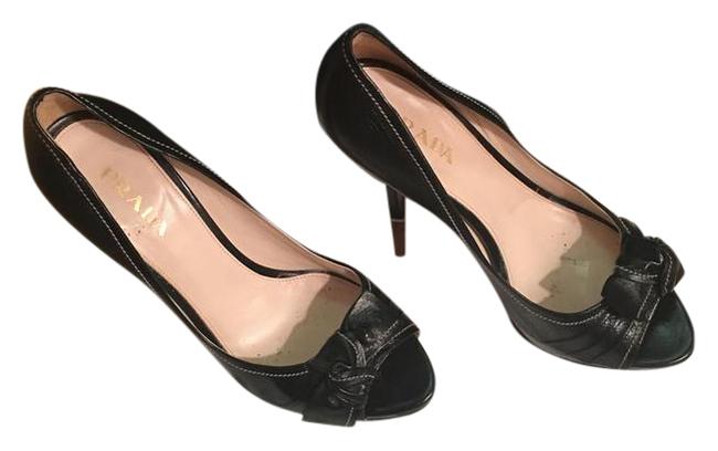 Prada Black Anti Soft Bico Nero Formal Shoes