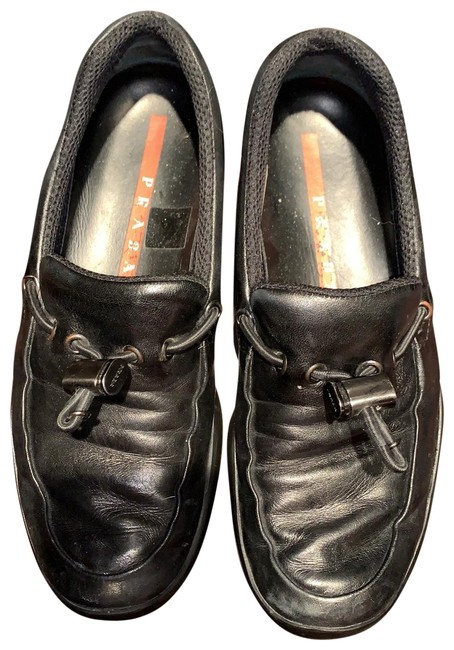 Prada Black Flats Sneakers