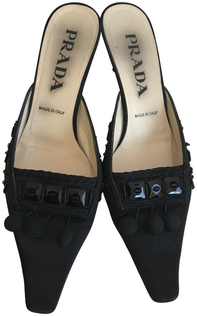 Prada Black Formal Shoes Narrow