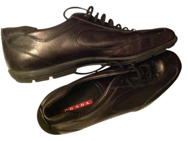 Prada Black Men Sneakers