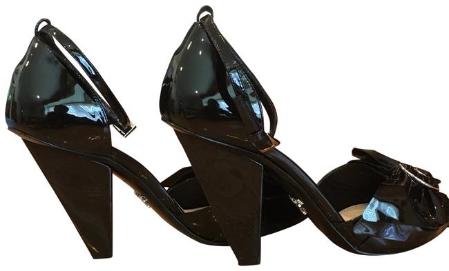 Prada Black Milano Formal Shoes