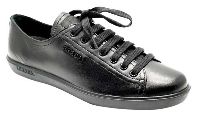 Prada Black Nappa Sport Sneakers