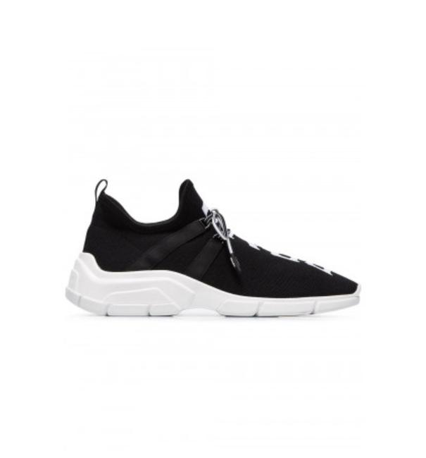 Prada Black New Knit 8 Sneakers